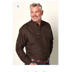 GameGuard Chocolate Long Sleeve Shirt